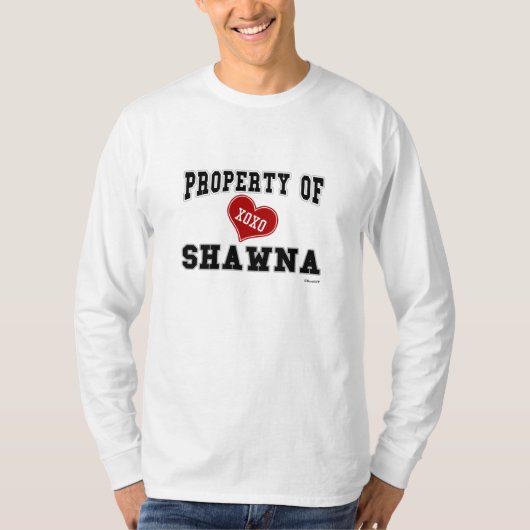 Shawnaの特性 Tシャツ (正面)
