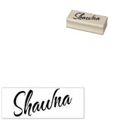 Shawna Name Curssiveスクリプトフォント ラバースタンプ (押印)