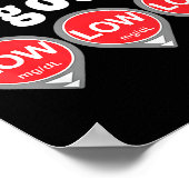 Shawty Got Low Diabetes Meme Cgm Alert Icons  ポスター (角)