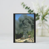 Shay No. 12は空を暗くするon_Steam Trains ポストカード (スタンド正面)