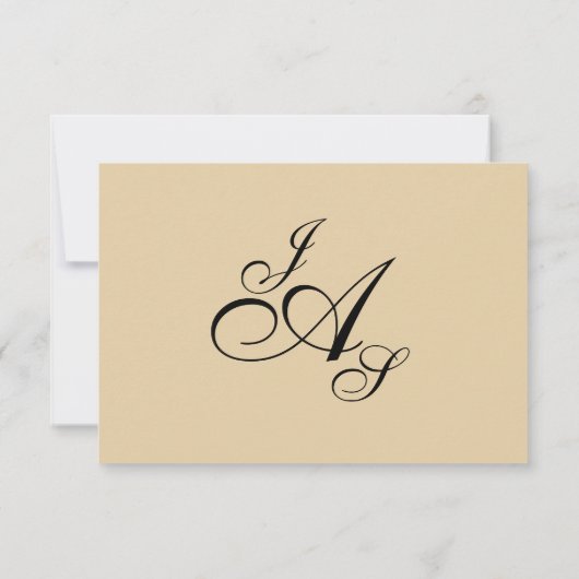 Shaylaの真珠およびレースRSVP- 2% pipe%の卵の殼 出欠カード (裏面)