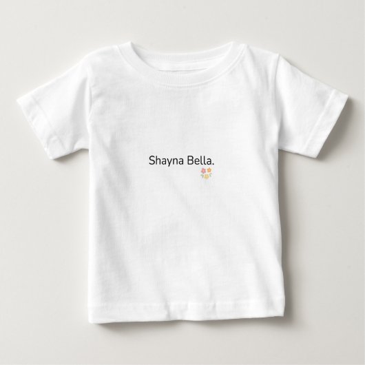 Shayna Bella ベビーTシャツ (正面)