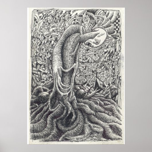 Shayol, ink drawing ポスター (正面)