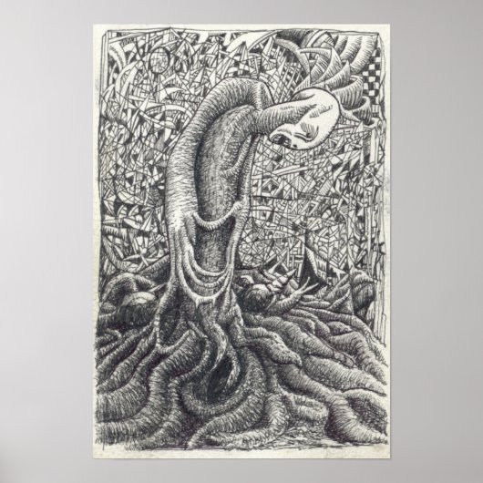 Shayol, ink drawing ポスター (正面)