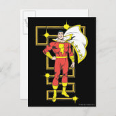 SHAZAMポーズ ポストカード (正面/裏面)