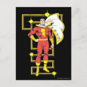 SHAZAMポーズ ポストカード (正面)