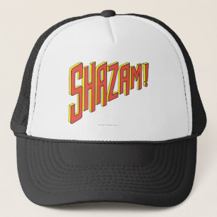 Shazamロゴ赤/黄 キャップ
