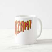 Shazamロゴ赤/黄 コーヒーマグカップ (正面右)