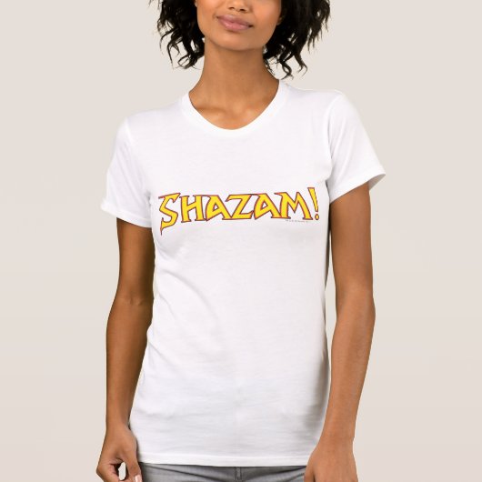 Shazamロゴ黄/赤 Tシャツ (正面)
