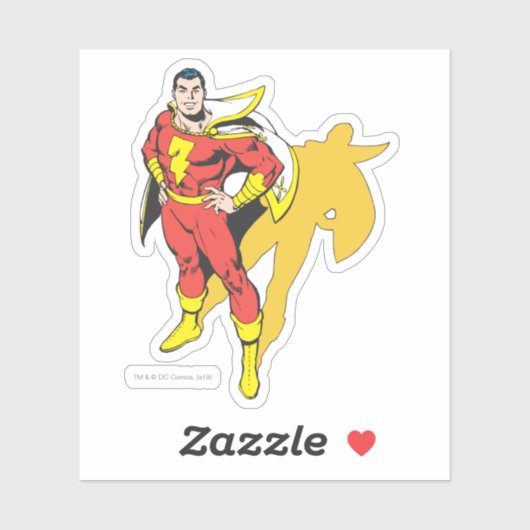 SHAZAM影 シール (シート)