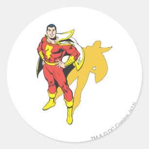 SHAZAM影 ラウンドシール