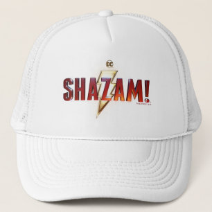 SHAZAM! の演劇的なロゴ キャップ
