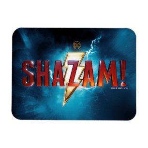 SHAZAM! の演劇的なロゴ マグネット