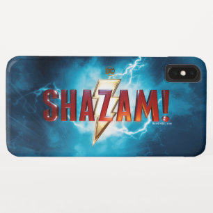 SHAZAM!  の演劇的なロゴ iPhone XS MAXケース
