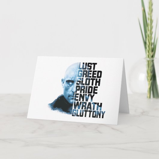 SHAZAM! 写実的なSivana 7 |の先生の大罪 カード (正面)