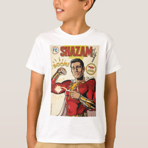 SHAZAM!+神々の怒り SHAZAMily コミック表紙 Tシャツ