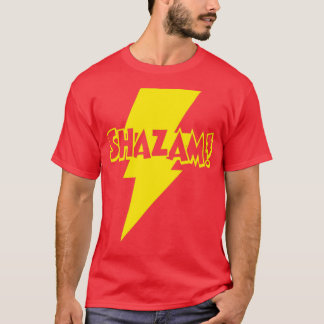 SHAZAM 1カラー金ゴールド Tシャツ