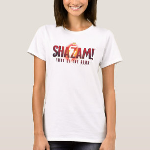 SHAZAM! Fury of the Gods 神々の怒りロゴ Tシャツ