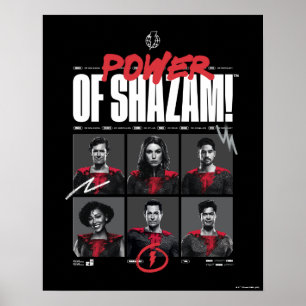 SHAZAM! Fury of the Gods Power of SHAZAM Group ポスター