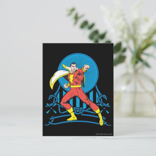 SHAZAM in Fight Stance ポストカード (スタンド正面)