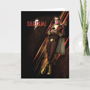 SHAZAM!   Shazam Blowing Bubble Gum カード