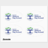 SHDSオーバルステッカー 楕円形シール (シート)