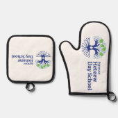 SHDS調理師コレクション 鍋つかみ&鍋敷きセット (正面)