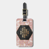 She Believed She Could So She Did ラゲッジタグ (正面縦)