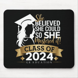 She Believed She Could So She Mastered It 2024 マウスパッド