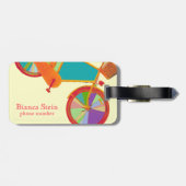 She Bike Traveler ラゲッジタグ (裏面横)