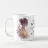 She Carries Quiet Light コーヒーマグカップ (左)
