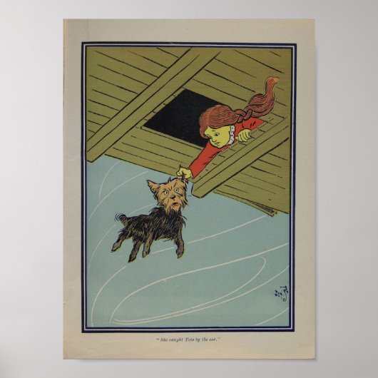 She Caught Toto by the Ear. ポスター (正面)