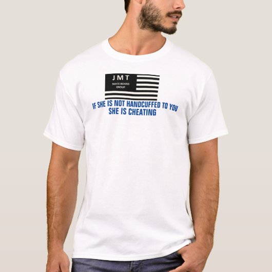 SHE CHEATING TOO メンズ ベーシック Tシャツ (正面)