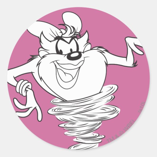 She-Devil Black and White ラウンドシール (正面)