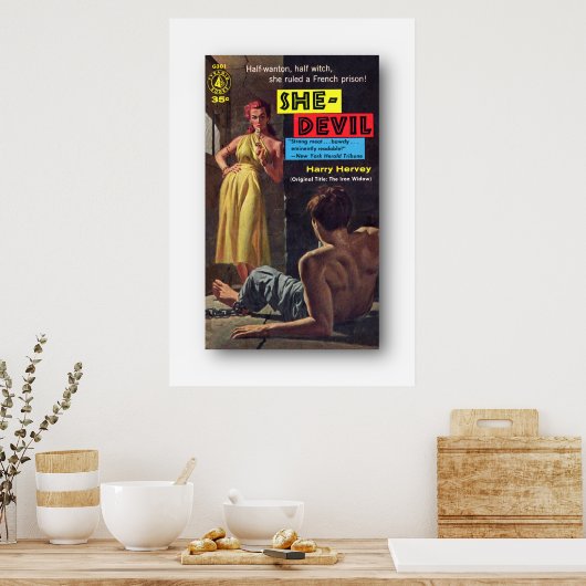 She-Devil by Harry Herveyポスター ポスター (キッチン)