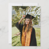 She Did It Graduation Party Photo 招待状 (裏面)