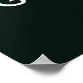 She Did It! Modern Photo Graduation Party  ポスター (角)