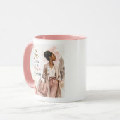 She Doesn't Chase Purpose. She Carries It. マグカップ (正面左)