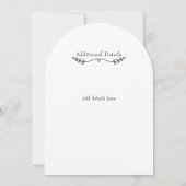 She Found Her Boo! - Bridal Shower Invitation 招待状 (裏面)