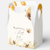 She found her honey Bee bridal shower フェイバーボックス (見開き)