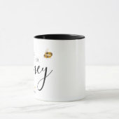 She Found Her Honey Bee Bridal Shower Favor  マグカップ (中央)