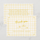 She Found Her Honey Bridal Shower サンキューカード (正面/裏面)