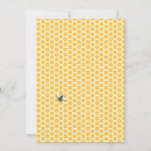 She Found her Honey Bridal Shower Invitation 招待状 (裏面)