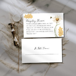 She Found Her Honey Display No Wrap Shower エンクロージャーカード