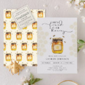 She Found Her Honey Elegant Bee Bridal Shower 招待状