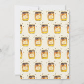 She Found Her Honey Elegant Bee Bridal Shower 招待状 (裏面)