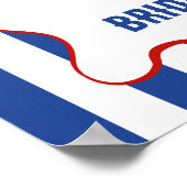 She Found Her Lobster Nautical Bridal Shower ポスター (角)