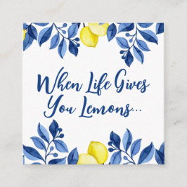 She Found Her Main Squeeze Bridal Shower エンクロージャーカード