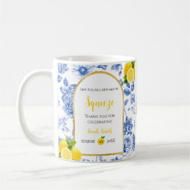 She Found Her Main Squeeze Bridal Shower コーヒーマグカップ