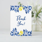 She Found Her Main Squeeze Bridal Shower  サンキューカード (スタンド正面)